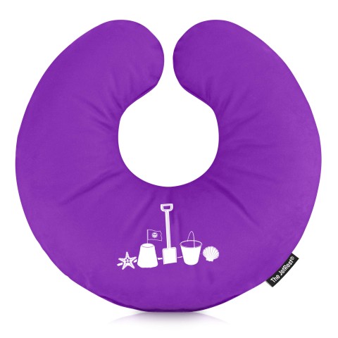 (30cm) (Drinks Icon) Purple Soft Velvet Polyester Fabric (Optional Personalised Gift Text)