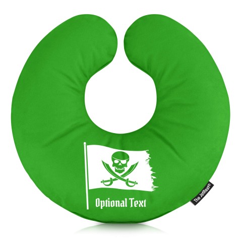 (30cm) (Pirate Flag Icon) Bright Green Soft Velvet Polyester Fabric