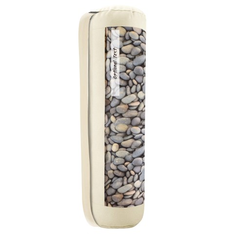 Large (70cm x 20cm) with Pebbles Design Mock Suede Polyester Fabric