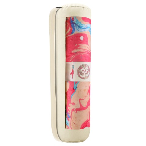 Large (70cm x 20cm) with Pink Flow Theme Design Mock Suede Polyester Fabric (Personalised with Text)