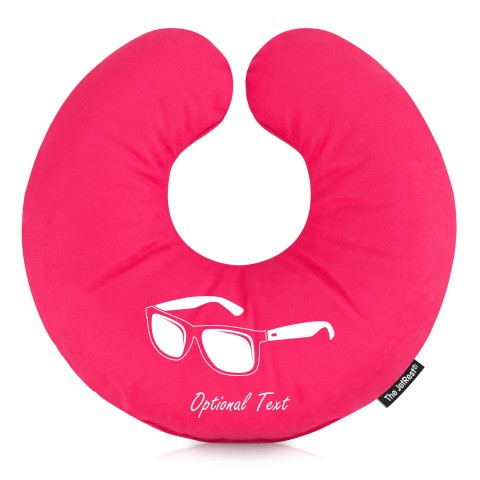 (30cm) (Sunglasses Icon) Fuchsia Pink Soft Velvet Polyester Fabric