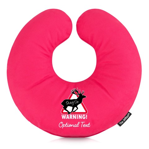 (30cm) (Stag Do Icon) - Fuchsia Pink Soft Velvet Polyester Fabric