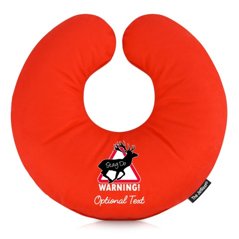 (30cm) (Stag Do Icon) - Red Soft Velvet Polyester Fabric