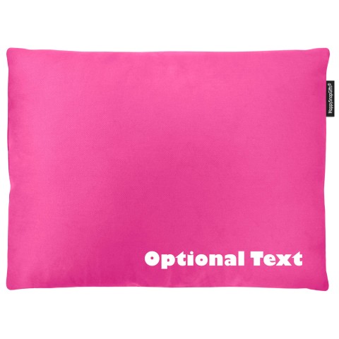 (40cm x 30cm) - Bubblegum Pink Cotton Fabric with Organic Lavender and Removable Cover