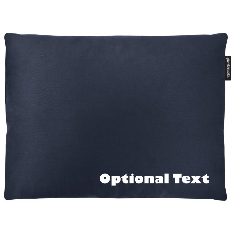 (40cm x 30cm) - Navy Blue Cotton Fabric with Organic Lavender and Removable Cover
