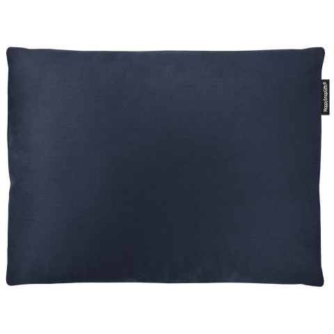 (40cm x 30cm) - Navy Blue Cotton Fabric with Organic Lavender and Removable Cover (Personalised with Text)