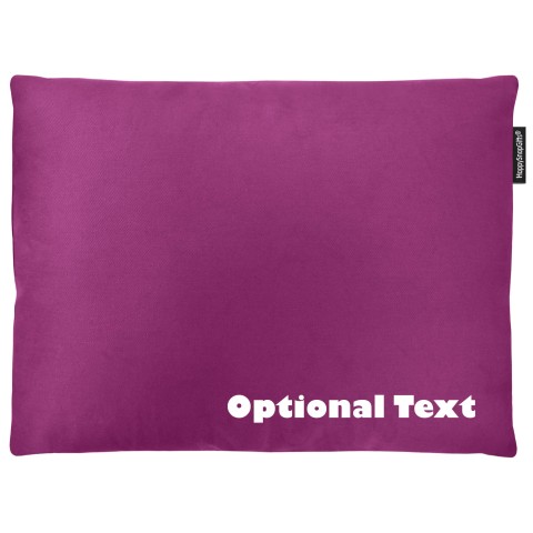 (40cm x 30cm) - Purple Cotton Fabric with Organic Lavender and Removable Cover