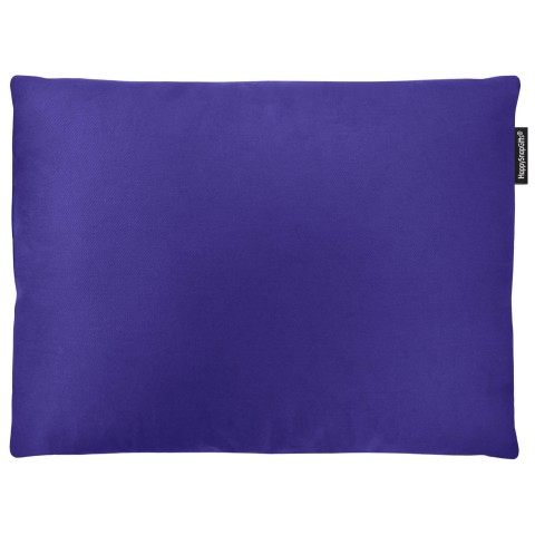 (40cm x 30cm) - Royal Blue Cotton Fabric with Organic Lavender and Removable Cover (Personalised with Text)