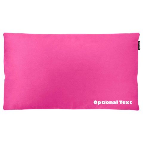 (70cm x 40cm Deep Filling) - Bubblegum Pink Cotton Fabric with Organic Lavender and Removable Cover