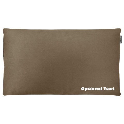 (70cm x 40cm Deep Filling) - Chocolate Luxury Cotton Fabric with Organic Lavender and Removable Cover
