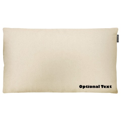(70cm x 40cm Deep Filling) - Natural Organic Cotton with Organic Lavender and Removable Cover