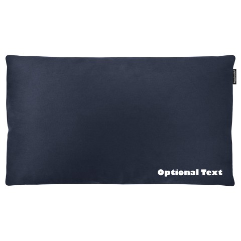 (70cm x 40cm Deep Filling) - Navy Blue Cotton Fabric with Organic Lavender and Removable Cover