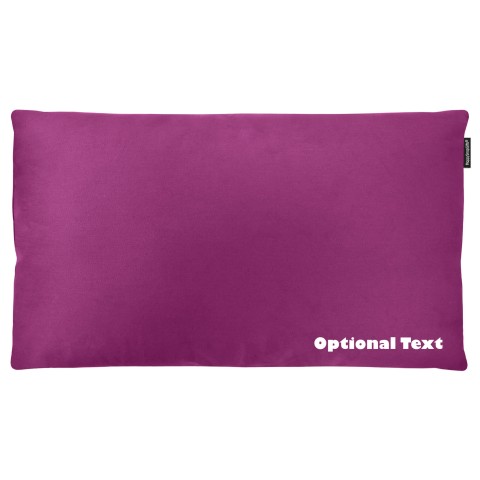 (70cm x 40cm Deep Filling) - Purple Cotton Fabric with Organic Lavender and Removable Cover