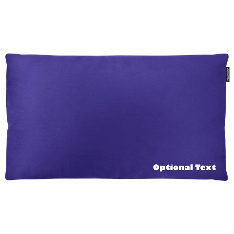 (70cm x 40cm Deep Filling) - Royal Blue Cotton Fabric with Organic Lavender and Removable Cover