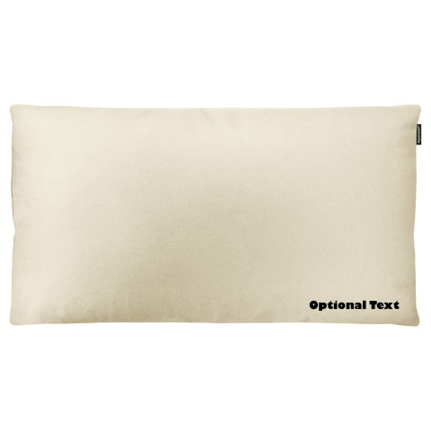 (91cm x 48cm King Size) - Natural Cotton Fabric with Organic Lavender and Removable Cover