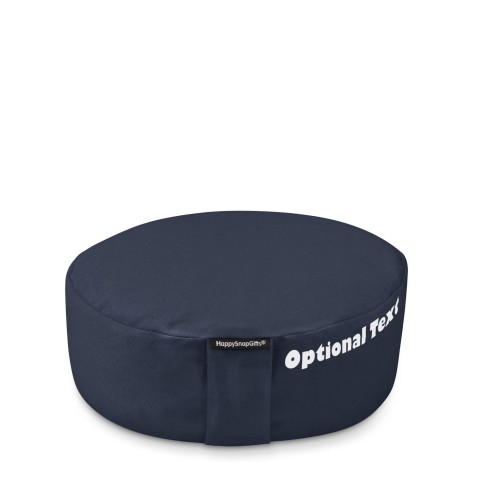(10cm) - Navy Blue Cotton Fabric and Removable Cover