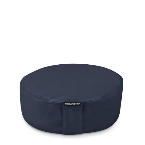 (10cm) - Navy Blue Cotton Fabric and Removable Cover (Personalised with Text)