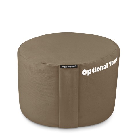 (20cm) - Mole Brown Luxury Cotton Fabric and Removable Cover