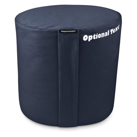 (30cm) - Navy Blue Cotton Fabric and Removable Cover