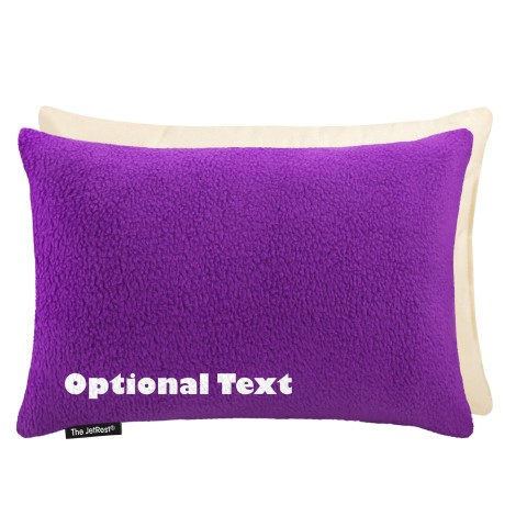 (30cm x 20cm) - Purple Fleece Fabric Removable Cover