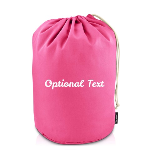 Large (44c x 28cm base) - Bubblegum Pink Cotton Fabric