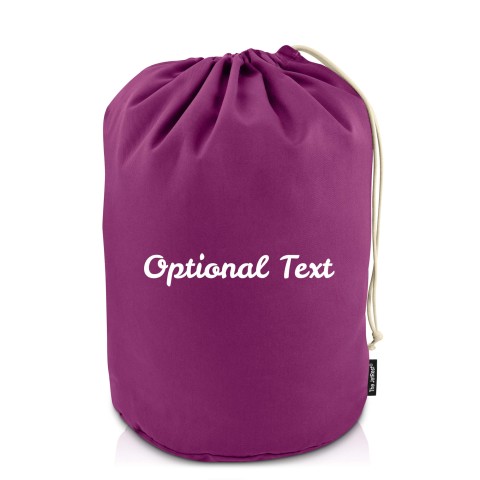 Large (44c x 28cm base) - Purple Cotton Fabric