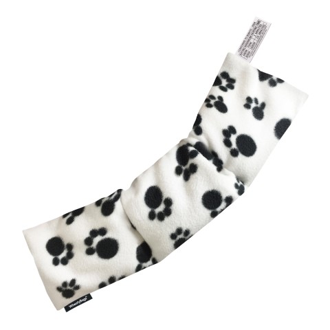 - Paws Print Fleece Fabric with Organic Lavender (Personalised with Text)