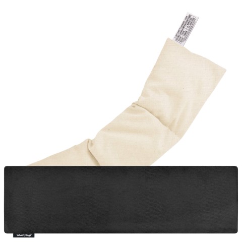 - Black Polycotton Fabric and Removable Cover (Personalised with Text)