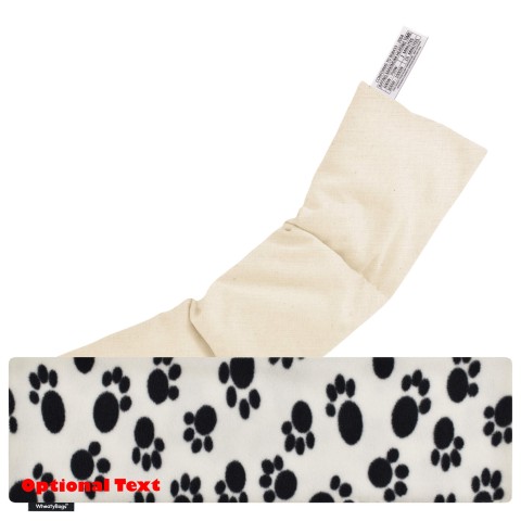 - Paws Print Fleece Fabric and Removable Cover
