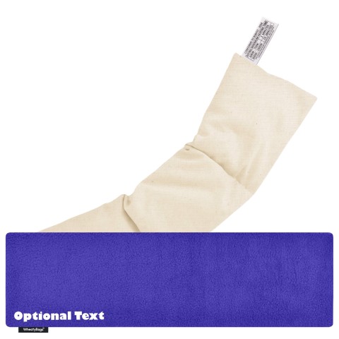 - Royal Blue Fleece Fabric with Organic Lavender and Removable Cover