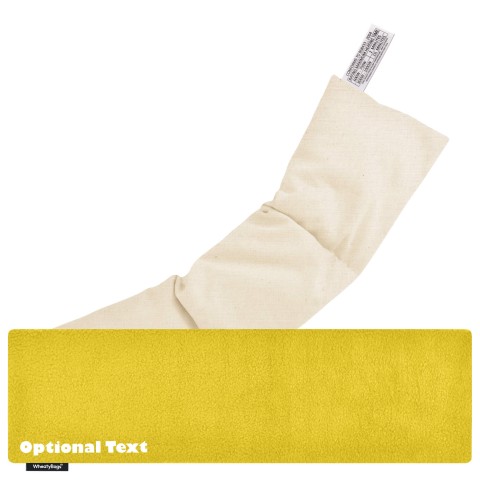 - Yellow Fleece Fabric with Organic Lavender and Removable Cover