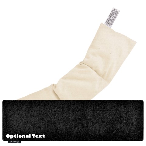 - Black Fleece Fabric with Organic Lavender and Removable Cover