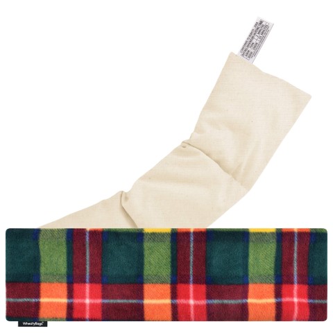 - Tartan Check Fleece Fabric and Removable Cover (Personalised with Text)