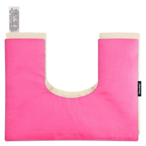 - Bubblegum Pink Cotton Fabric and Removable Cover (Personalised with Text)