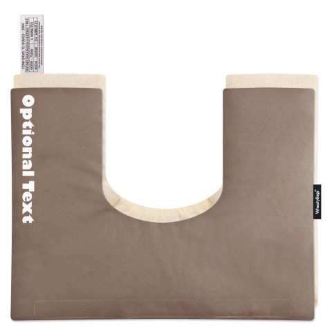 - Chocolate Luxury Cotton Fabric and Removable Cover