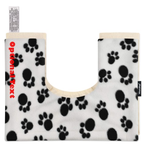 - Paws Print Fleece Fabric and Removable Cover