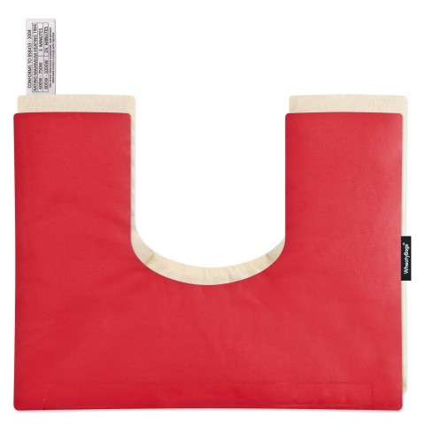 - Red Cotton Fabric and Removable Cover (Personalised with Text)