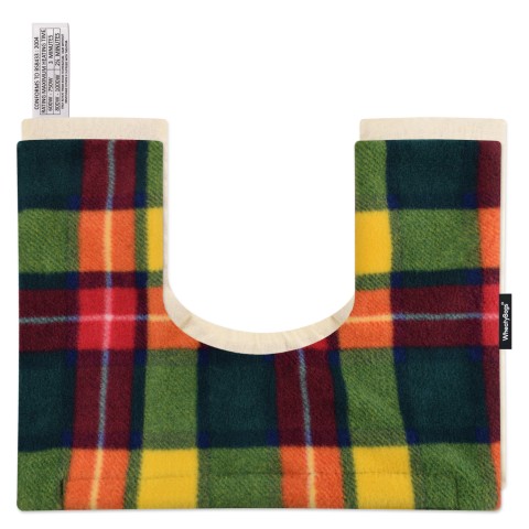 - Tartan Check Fleece Fabric and Removable Cover (Personalised with Text)