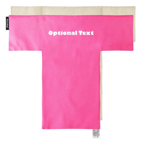 - Bubblegum Pink Cotton Fabric Removable Cover