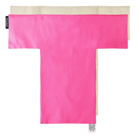 - Bubblegum Pink Cotton Fabric Removable Cover (Personalised with Text)