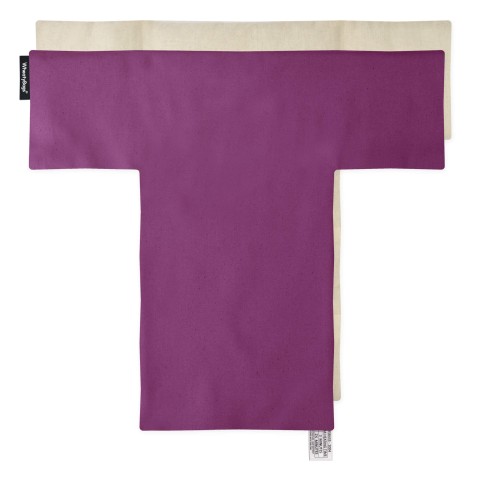 - Purple Cotton Fabric Removable Cover (Personalised with Text)