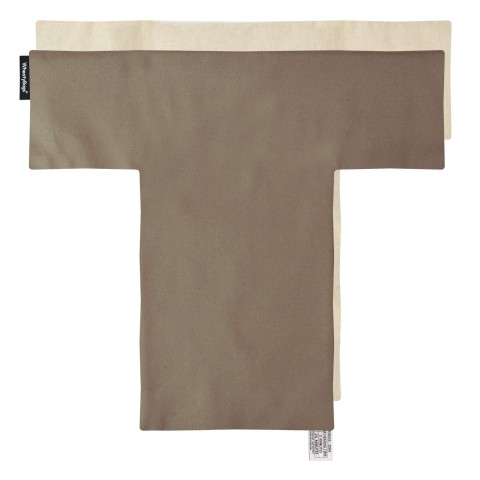 - Chocolate Luxury Cotton Fabric Removable Cover (Personalised with Text)
