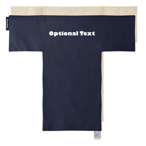 - Navy Blue Cotton Fabric Removable Cover
