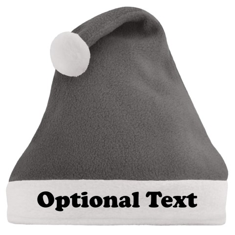 Regular Size - Grey Fleece Fabric (Personalised with Text)