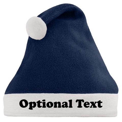 Regular Size - Navy Blue Fleece Fabric (Personalised with Text)
