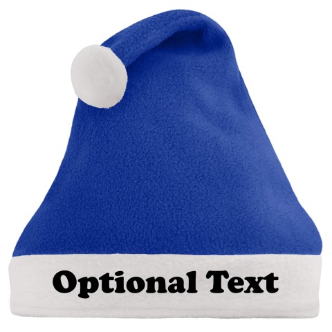 Regular Size - Royal Blue Fleece Fabric (Personalised with Text)