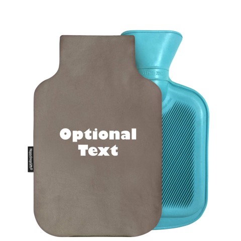 - 750ml Highlight (Stock Available Colour) - Chocolate Luxury Cotton Fabric and Removable Cover (Personalised with Text)