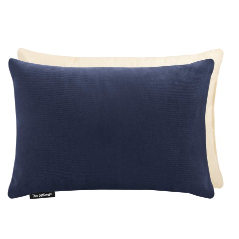 (30cm x 20cm) - Navy Blue Cotton Fabric Removable Cover (Personalised with Text)