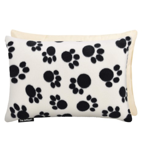 (30cm x 20cm) - Paws Fleece Fabric Removable Cover (Personalised with Text)