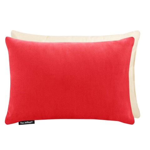 (30cm x 20cm) - Red Cotton Fabric Removable Cover (Personalised with Text)